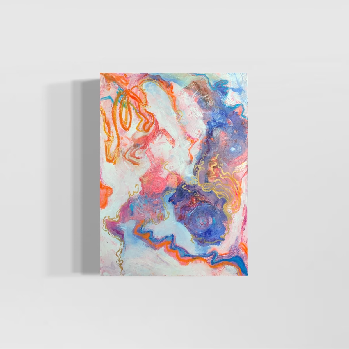 Dreamin - - Mixed Media On Canvas — Dreamin -$711 - Mixed media on canvas